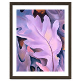 Georgia O’Keeffe – Purple Leaves (1922) | Elegant Botanical Modernist Composition in Rich Violet Tones thumbnail