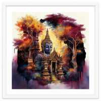 Autumn Forest Buddha Temple