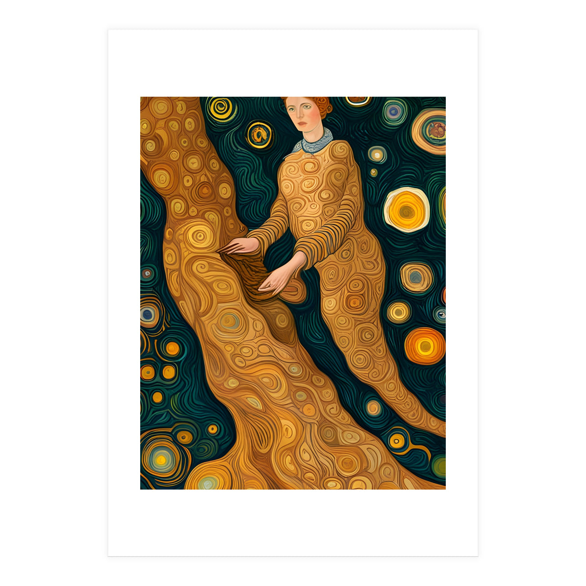 Artificial Masterworks - Klimt van Gogh (Print Only)