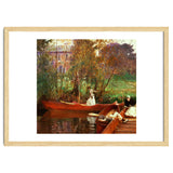 John Singer Sargent / 'The Boating Party', 1889, Oil on canvas, 88 x 92 cm. thumbnail