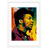 Fred Hampton Colorful Abstract Art thumbnail