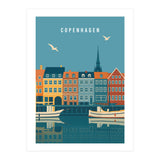 Copenhagen Denmark Scandinavian Design (Print Only) thumbnail