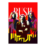 Rush Progressive Rock Pop Art WPAP (Print Only) thumbnail