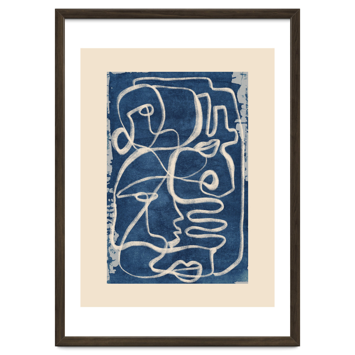 Bound By Line (indigo)
