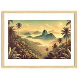 Vintage Brazil, Rio De Janeiro Tropics Poster thumbnail