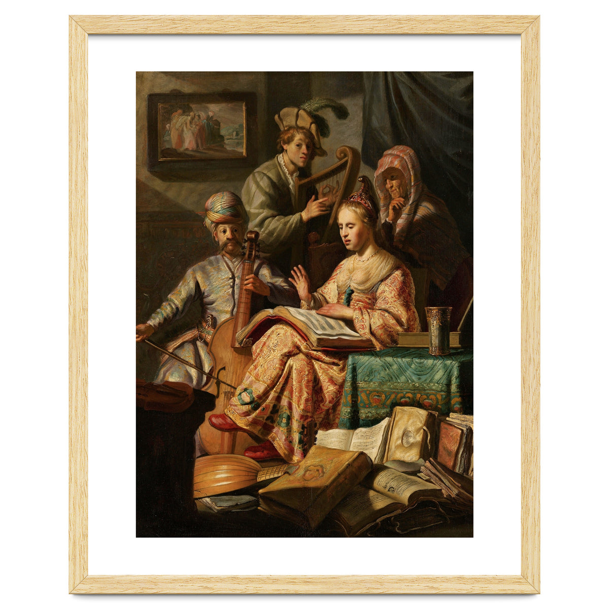 Musical Company – Rembrandt (1626)