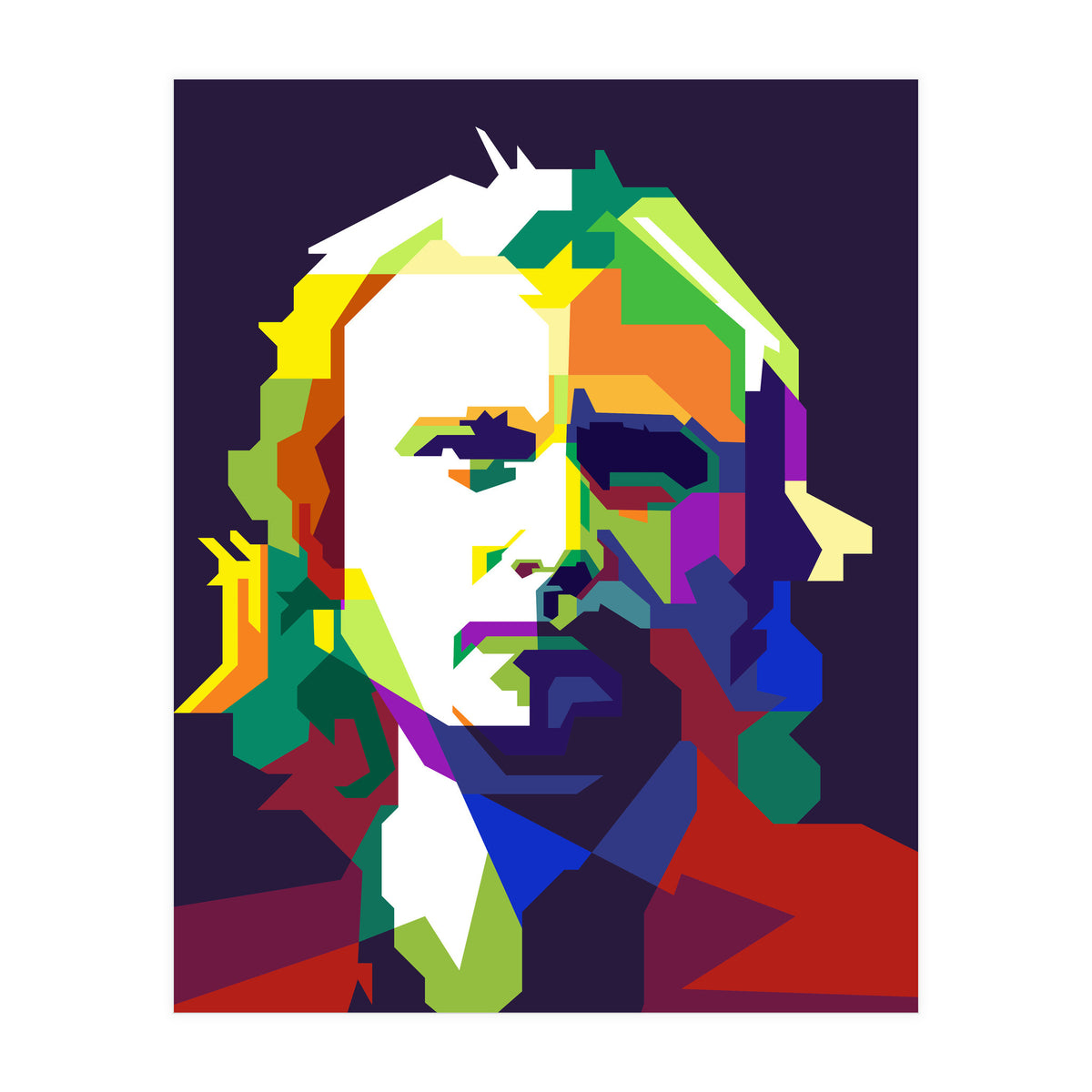 Phil Collins Progressive Rock WPAP Trending Now (Print Only)
