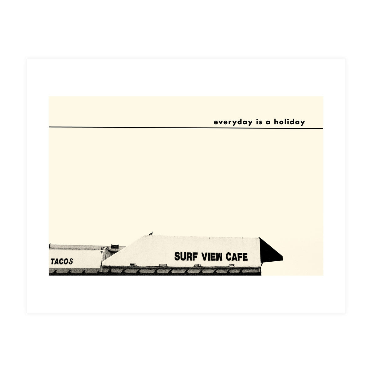 everyda is sunday (Print Only)