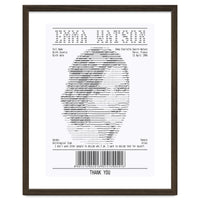 Receipt Art Emma Watson