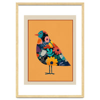 Floral Bird I
