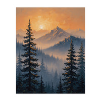 Ethereal Alpine Glow (Print Only)