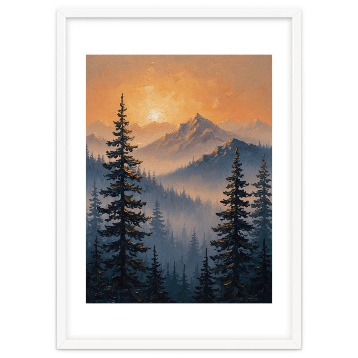 Ethereal Alpine Glow