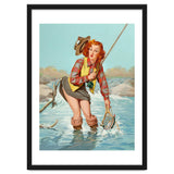 Sexy Pinup Girl On Fishing Accident thumbnail
