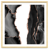 Black & Rose Gold Agate Texture 07 thumbnail