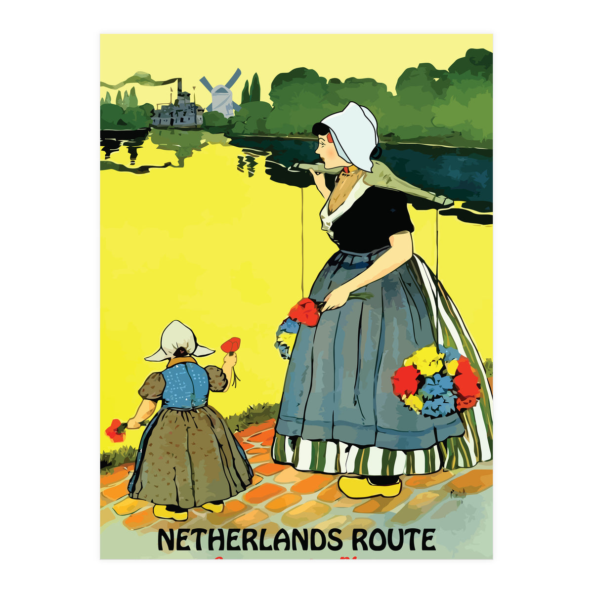 Netherlands, Sacramento River (Print Only)