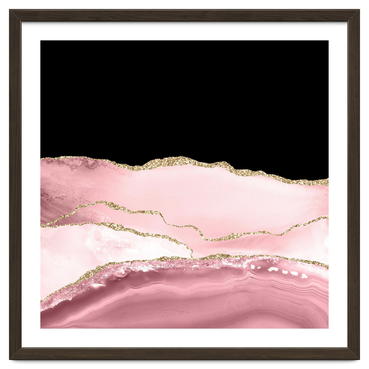 Blush & Gold Agate Texture 02