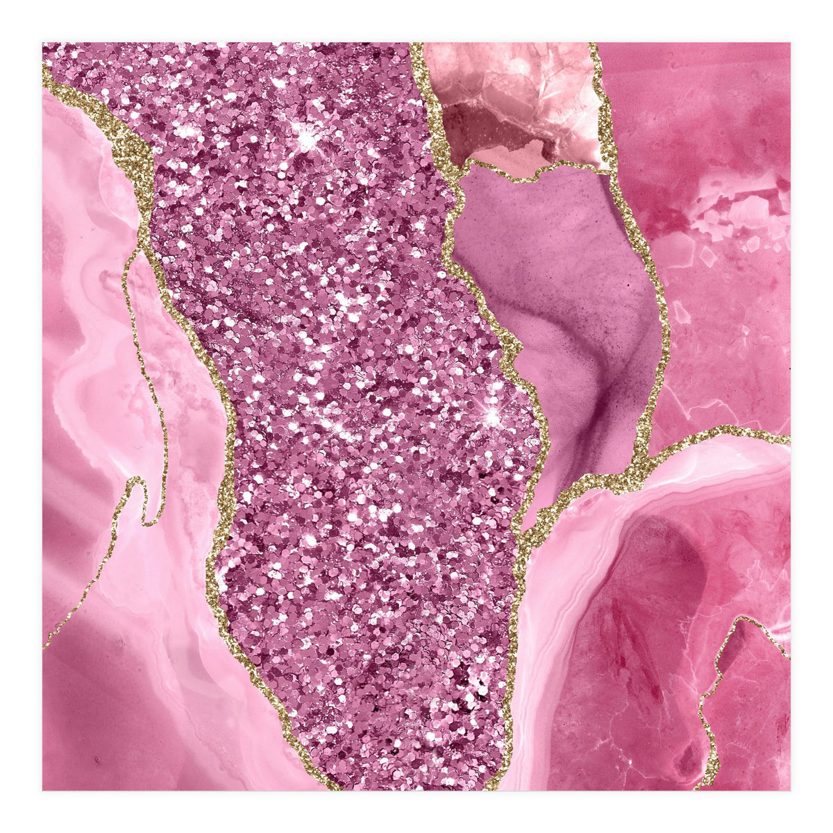 Agate Glitter Dazzle Texture 03 (Print Only)