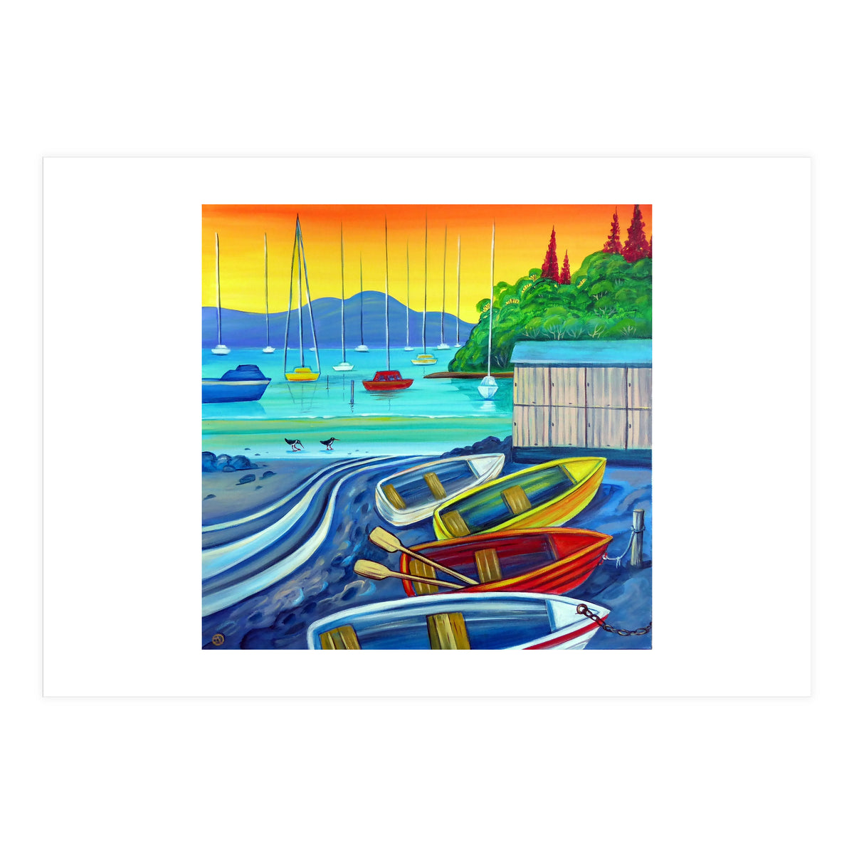 Sandspit Harbour (Print Only)