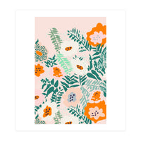 Botanical dopamine flowers (Print Only)