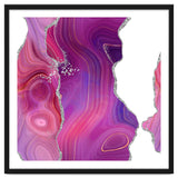 Magenta & Silver Agate Texture 05 thumbnail
