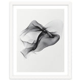 Abstract Black Flowing Fabric Wave thumbnail