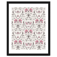 Bohemian Garden Pink Pattern