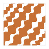 Brown Wavy Pattern (Print Only) thumbnail