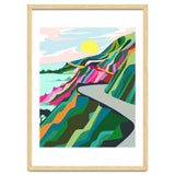 The Best Is Yet To Come, Nature Travel Landscape Colorful, Hope Positivity Growth Mindset, Eclectic Bohemian Forest Contemporary, Illustration Adventure Sunset thumbnail