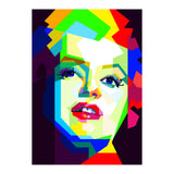Marilyn Monroe Colorful Illustration Pop Art WPAP (Print Only) thumbnail