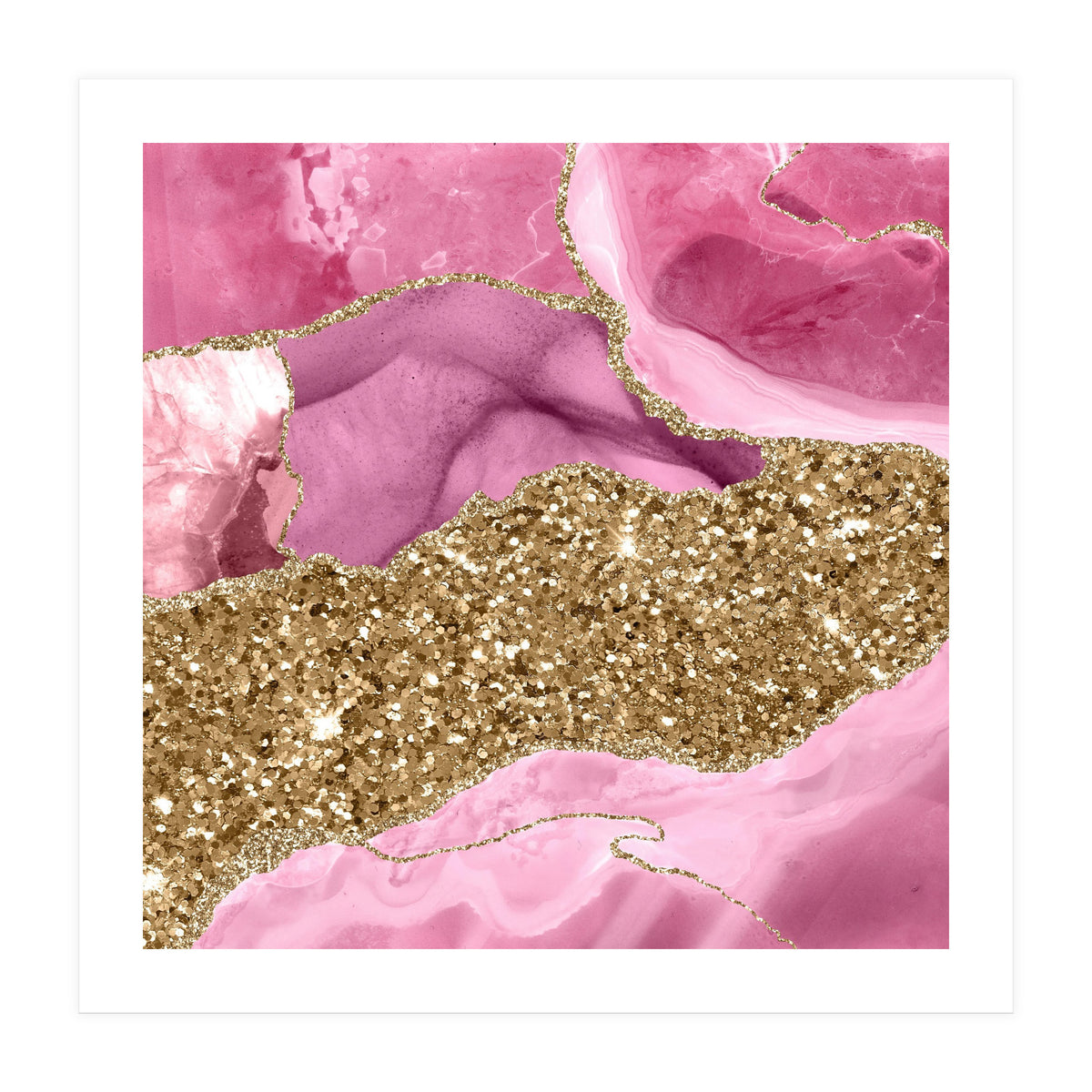 Agate Glitter Dazzle Texture 12  (Print Only)