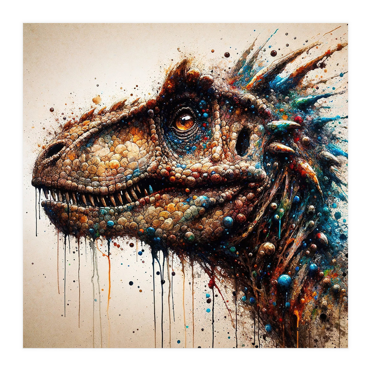 Powerful Dinosaur (Print Only)
