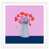 Poppies – pink and blue thumbnail