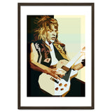 Randy Rhoads Metal Guitarist Retro Illustration thumbnail