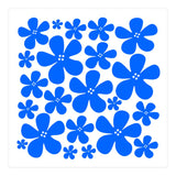 Blue Flowers Pattern (Print Only) thumbnail