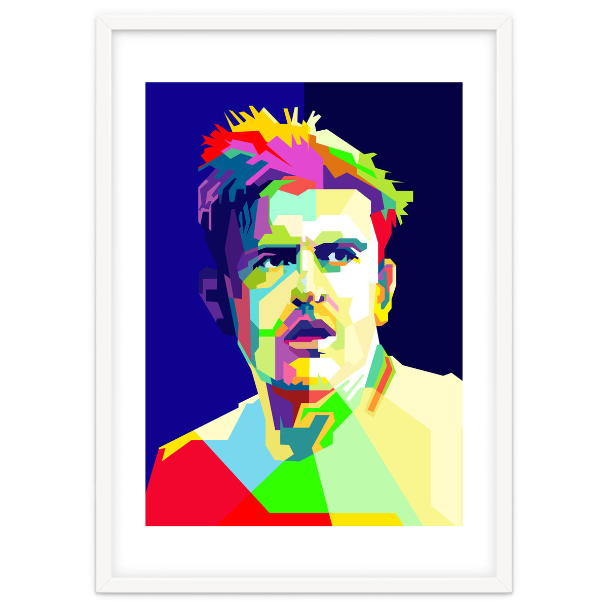 Harry McGuire English Football Pop Art WPAP