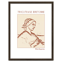 Tricoteuse Bretonne – William Bouguereau