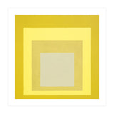 JOSEF ALBERS - HOMAGE TO THE SQUARE YELLOW WHITE (Print Only) thumbnail