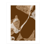 Brown Abstract Minimalist (Print Only) thumbnail