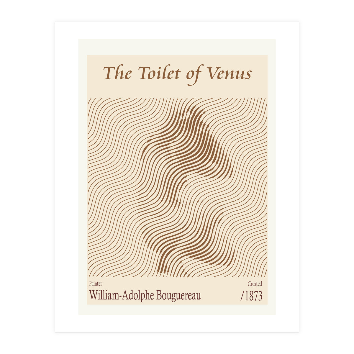 The Toilet Of Venus – William Adolphe Bouguereau (1873) (Print Only)