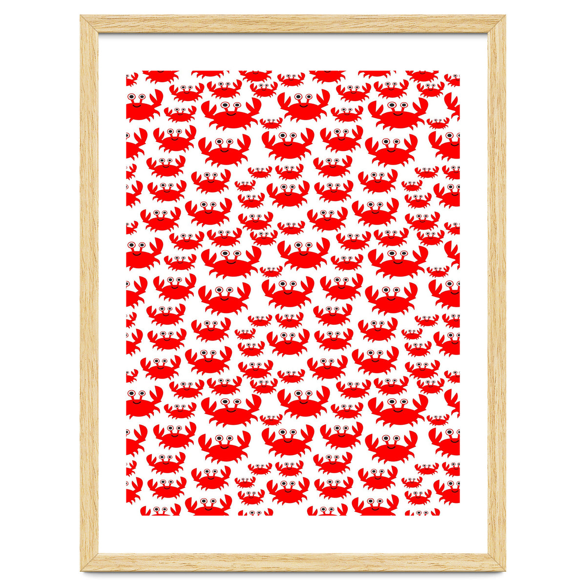 Red Crab Pattern