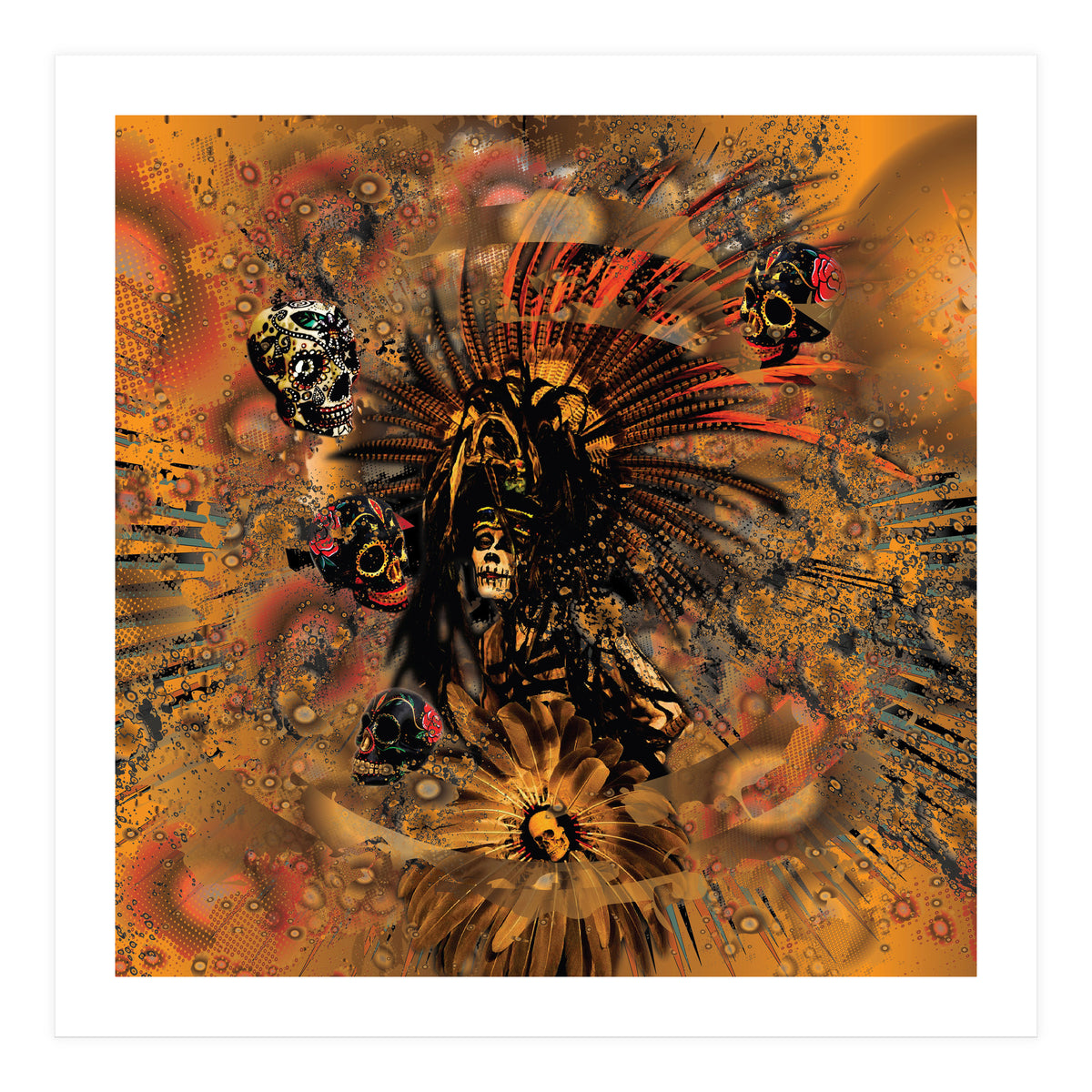 Day Of The Dead (Print Only)