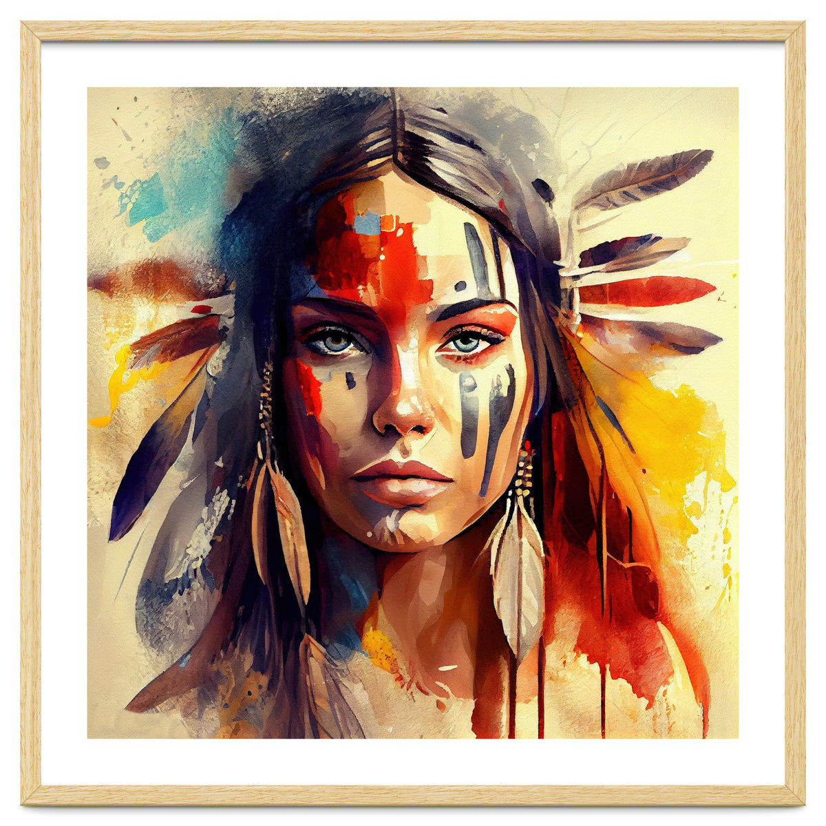 Powerful American Native Woman #3