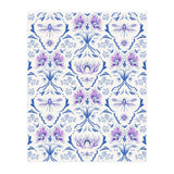 Bohemian Garden Blue Pattern (Print Only) thumbnail