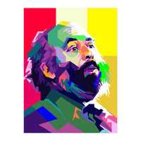 Luciano Pavarotti Opera Musical Pop Art WPAP  (Print Only)