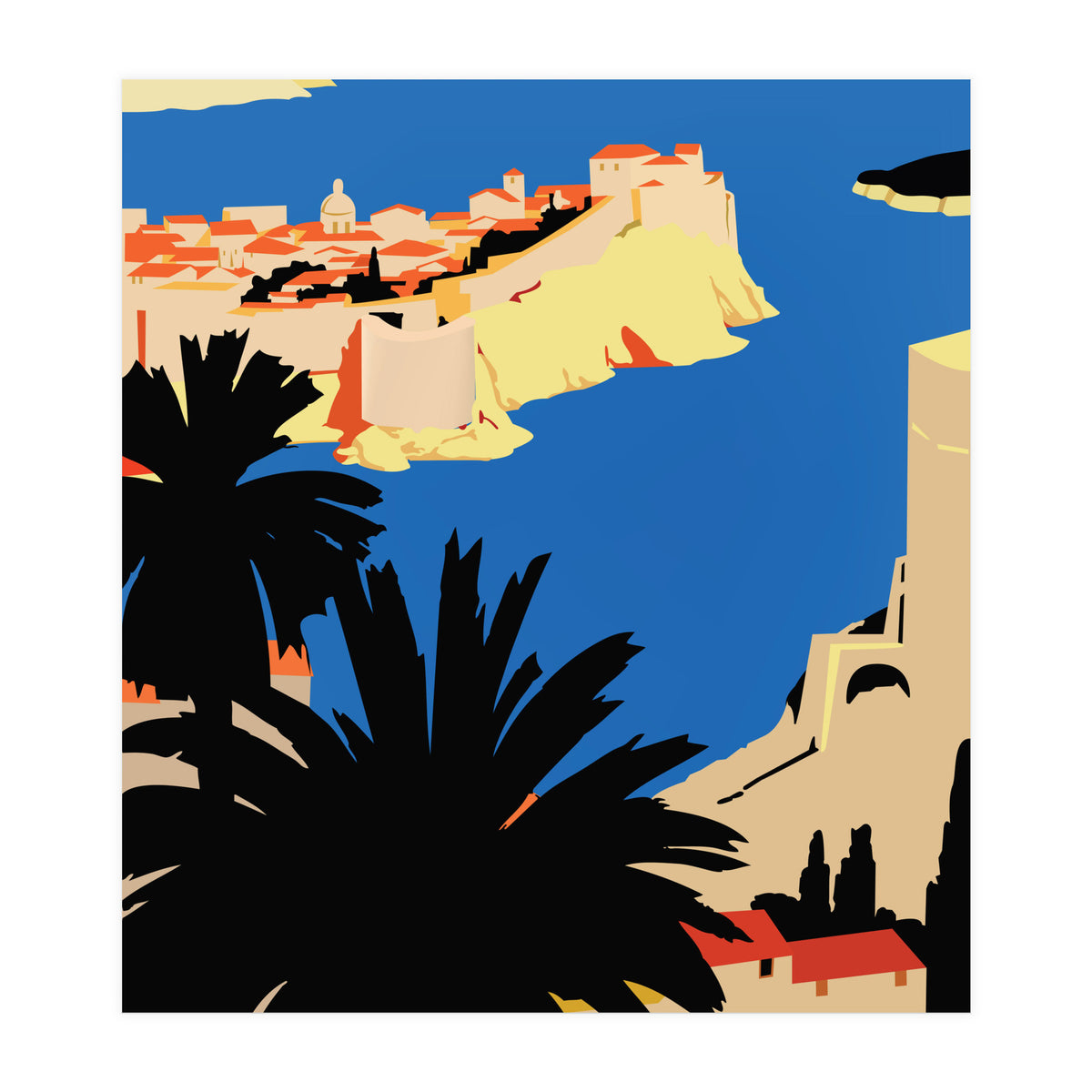 Dubrovnik, Adriatic Sea, Croatia (Print Only)