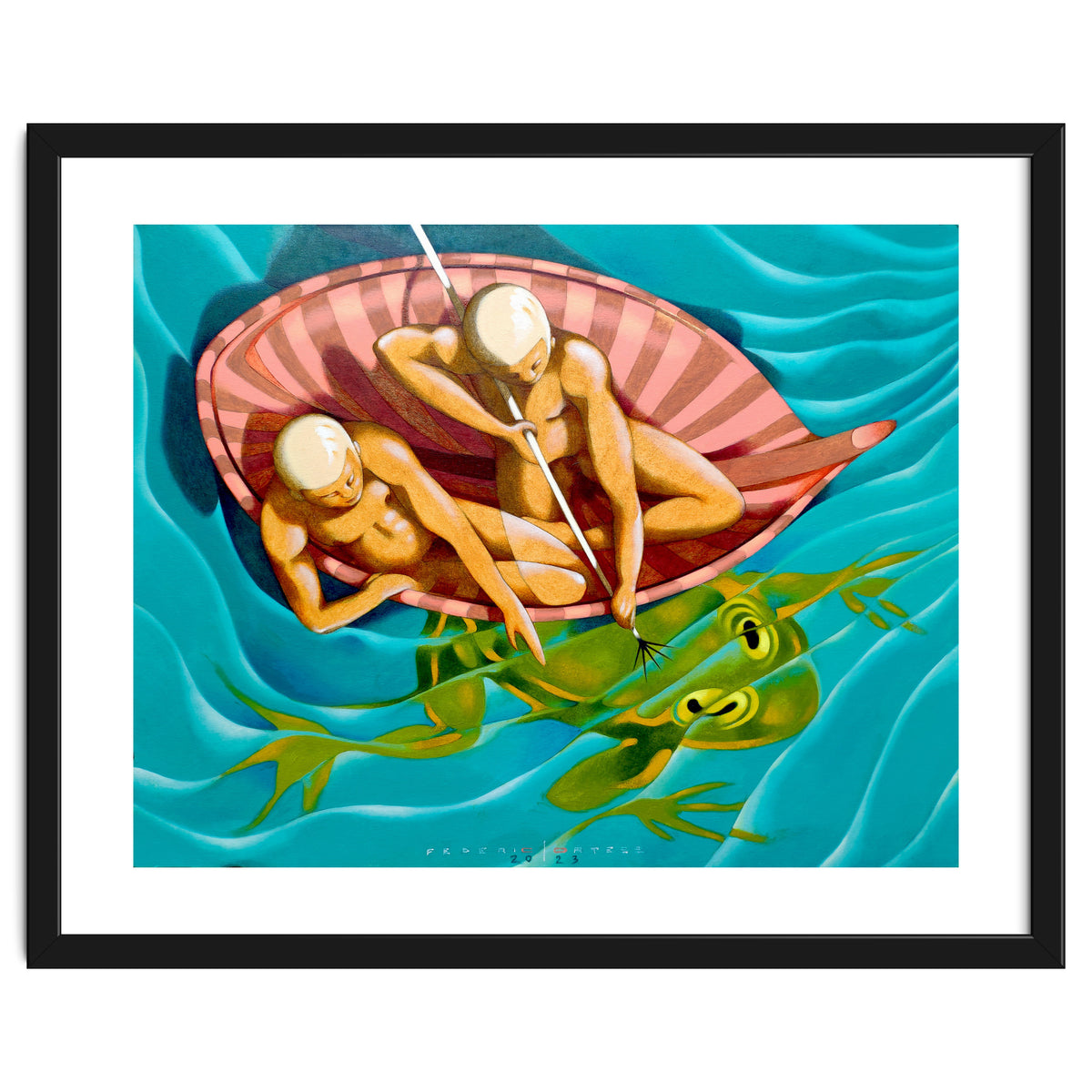 The capture of the giant frog