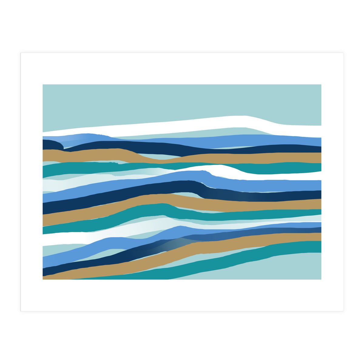 Between The Waves  (Print Only)