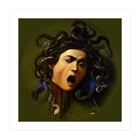 Caravaggio – Medusa | Baroque Mythological Painting Head of Medusa (Print Only)