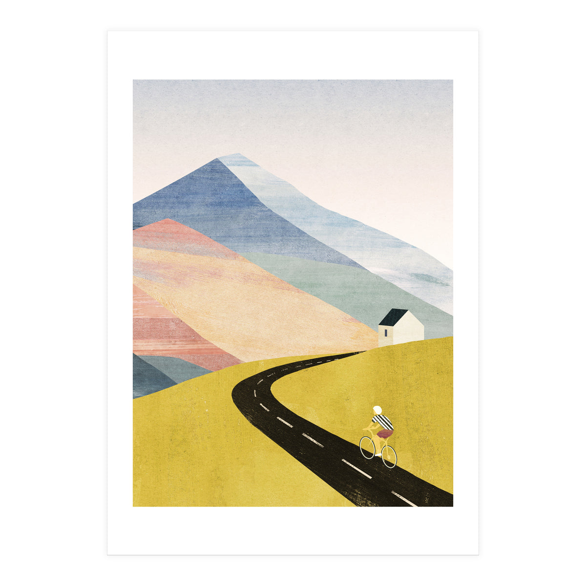 Cycling Home (Print Only)