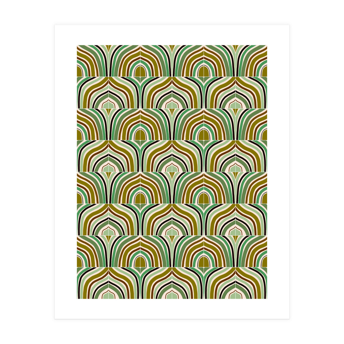 Jade Rainbow Tiles (Print Only)